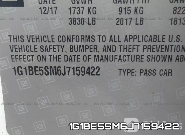 1G1BE5SM6J7159422 фото 10
