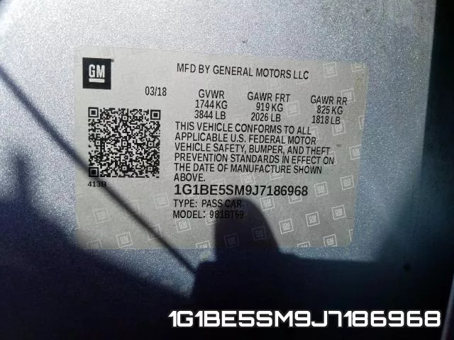 1G1BE5SM9J7186968 фото 2