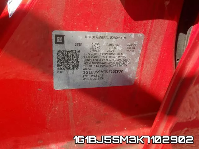 1G1BJ5SM3K7102902 фото 2