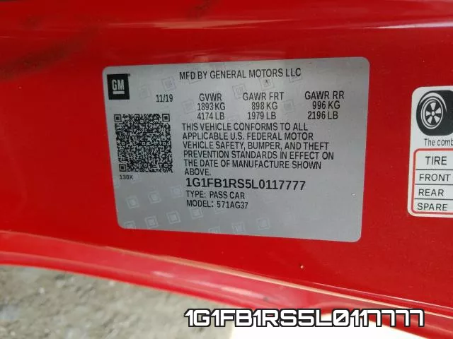 1G1FB1RS5L0117777 фото 2