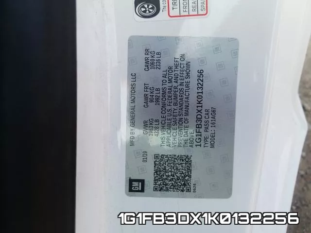 1G1FB3DX1K0132256 фото 2
