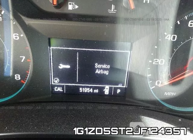 1G1ZD5ST2JF124357 фото 8