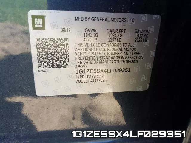 1G1ZE5SX4LF029351 фото 2