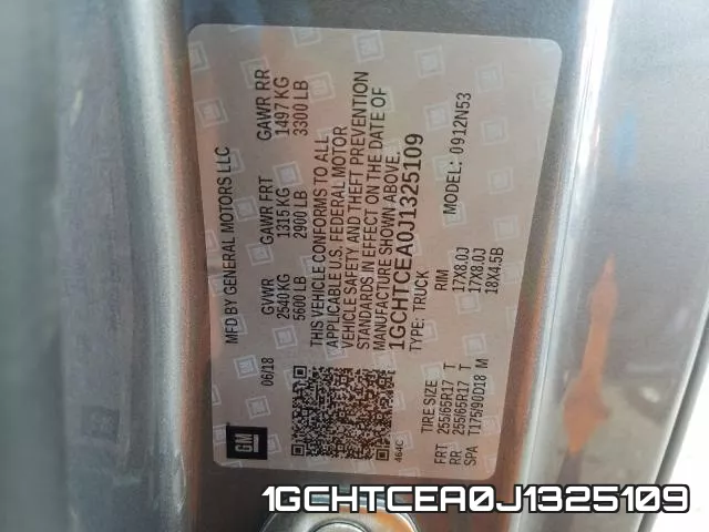1GCHTCEA0J1325109 фото 2