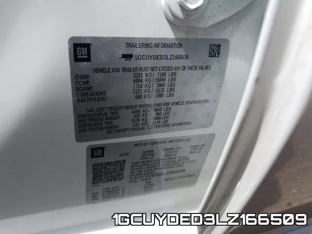 1GCUYDED3LZ166509 фото 2