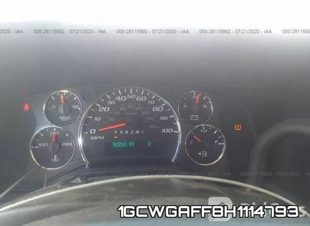 1GCWGAFF8H1114793 фото 8