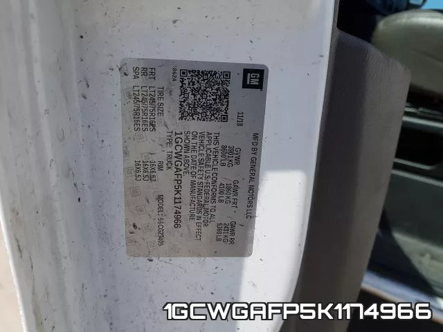 1GCWGAFP5K1174966 фото 2