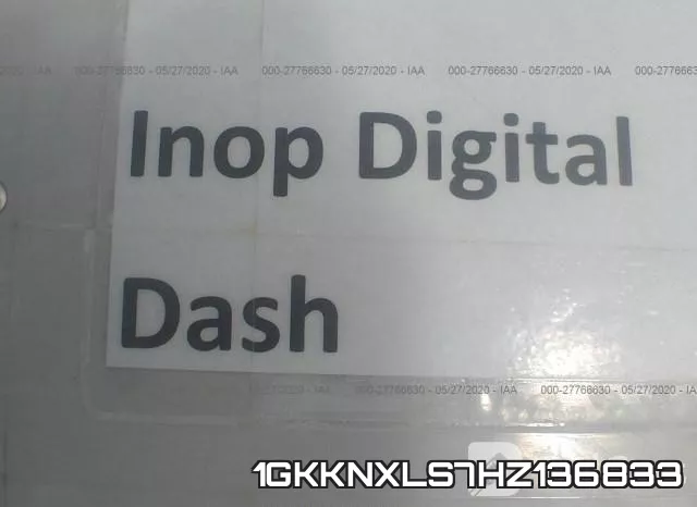 1GKKNXLS7HZ136833 фото 8