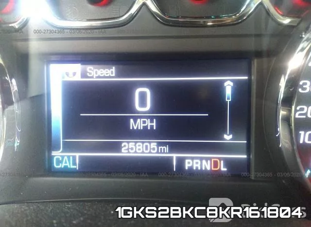 1GKS2BKC8KR161804 фото 8