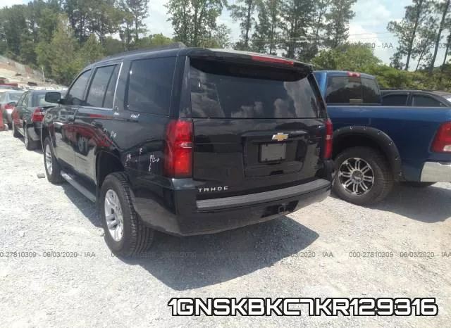 1GNSKBKC7KR129316 фото 4