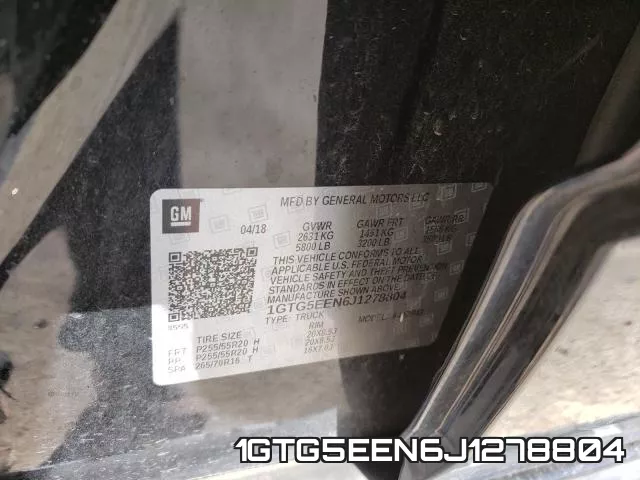 1GTG5EEN6J1278804 фото 2