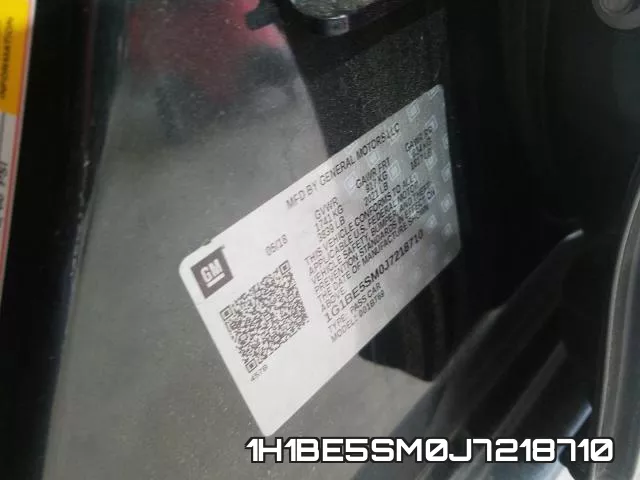 1H1BE5SM0J7218710 фото 2