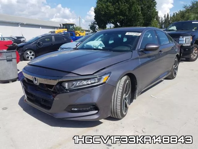 1HGCV1F33KA148843 фото 3