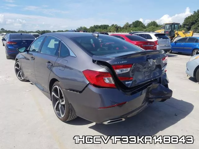 1HGCV1F33KA148843 фото 4