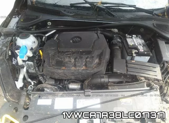 1VWCA7A38LC017317 фото 2