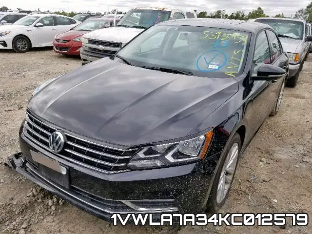 1VWLA7A34KC012579 фото 3