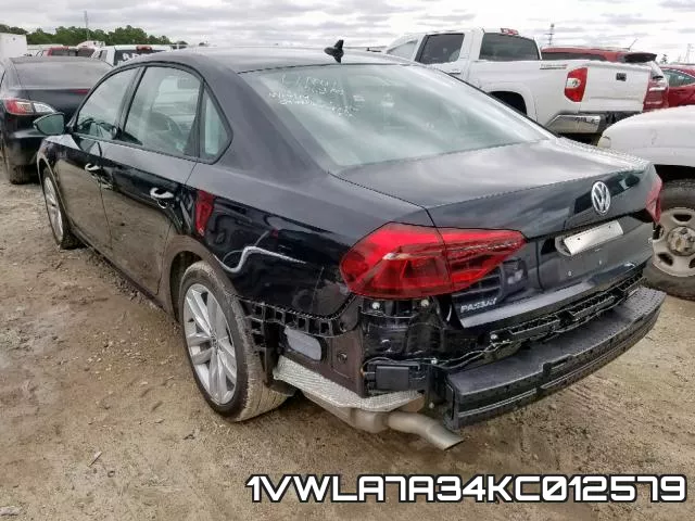 1VWLA7A34KC012579 фото 4