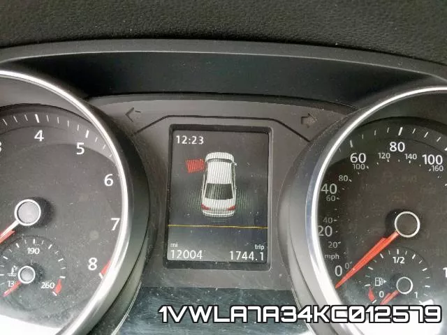 1VWLA7A34KC012579 фото 9
