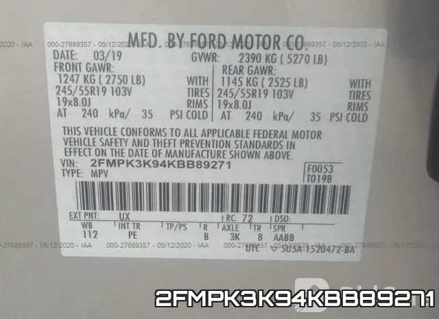 2FMPK3K94KBB89271 фото 10