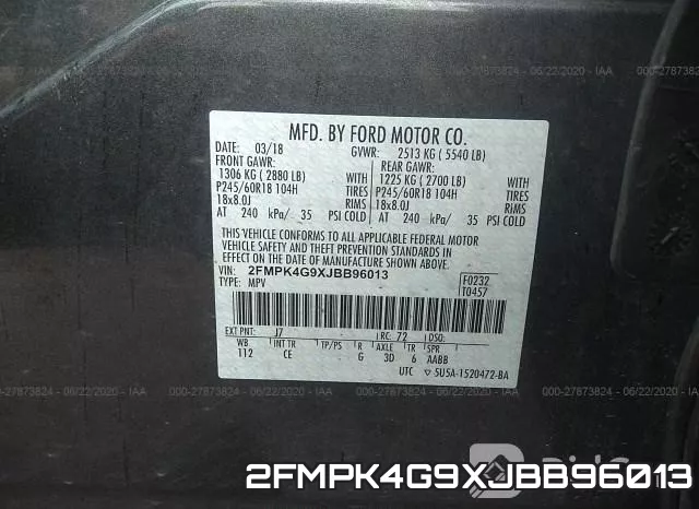 2FMPK4G9XJBB96013 фото 10