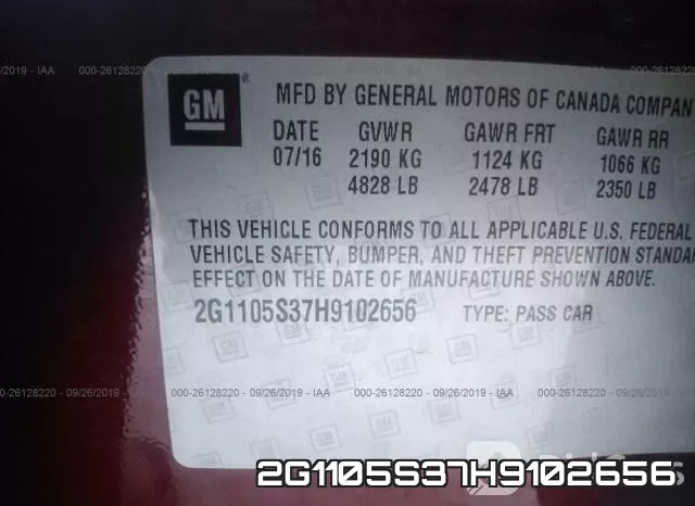 2G1105S37H9102656 фото 10