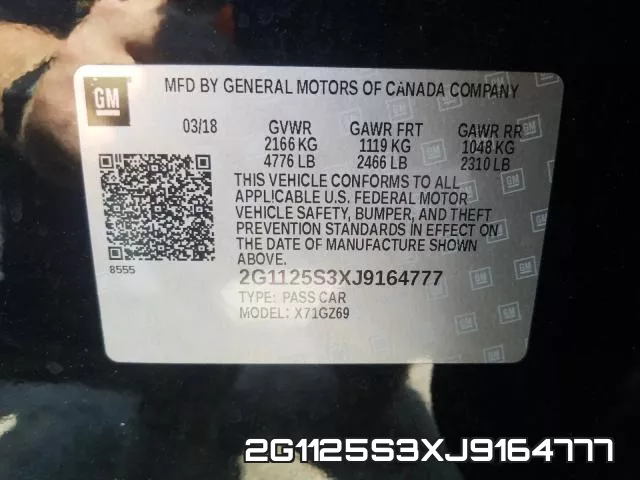2G1125S3XJ9164777 фото 2