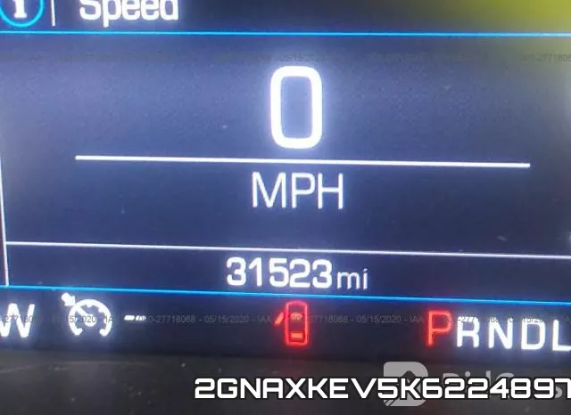 2GNAXKEV5K6224897 фото 8