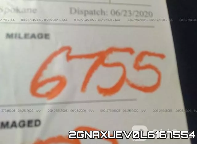 2GNAXUEV0L6167554 фото 8