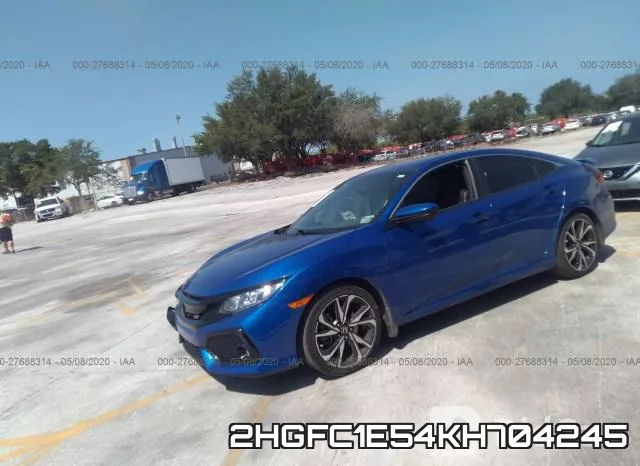2HGFC1E54KH704245 фото 3
