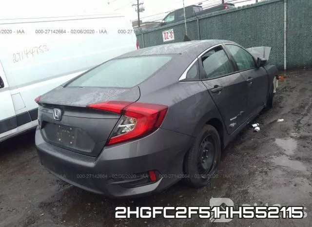 2HGFC2F51HH552115 фото 5