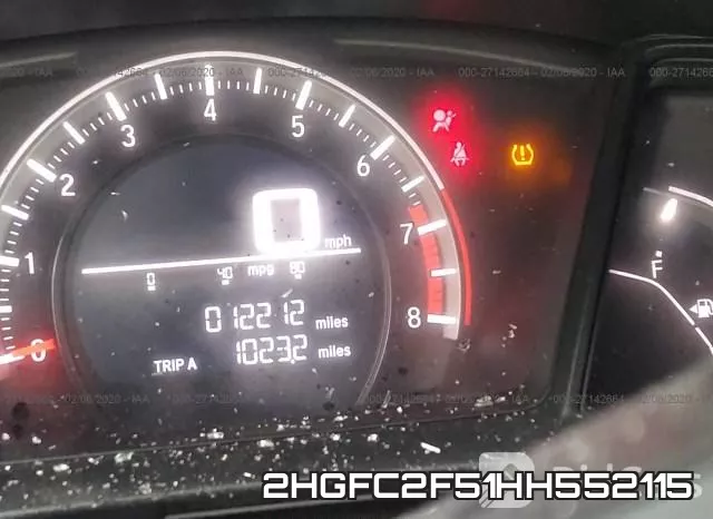 2HGFC2F51HH552115 фото 8