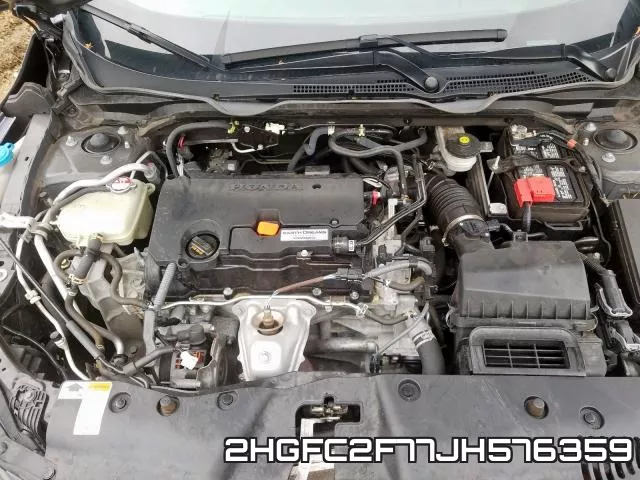 2HGFC2F77JH576359 фото 8