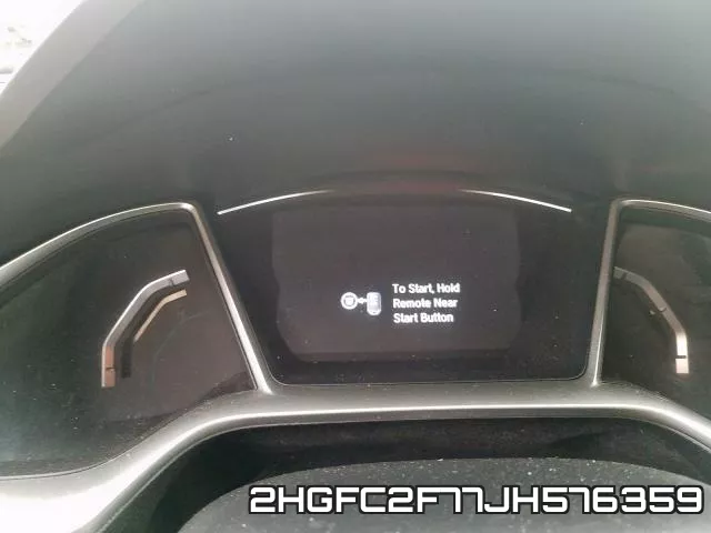 2HGFC2F77JH576359 фото 9