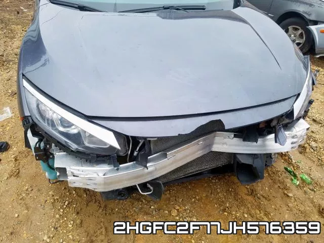 2HGFC2F77JH576359 фото 10