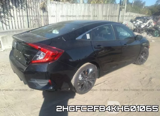 2HGFC2F84KH601065 фото 5