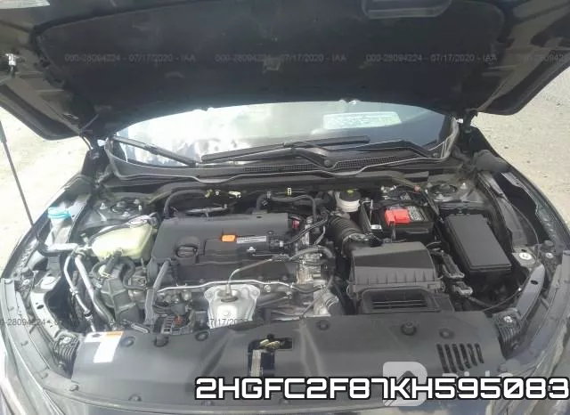 2HGFC2F87KH595083 фото 2