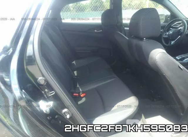 2HGFC2F87KH595083 фото 9