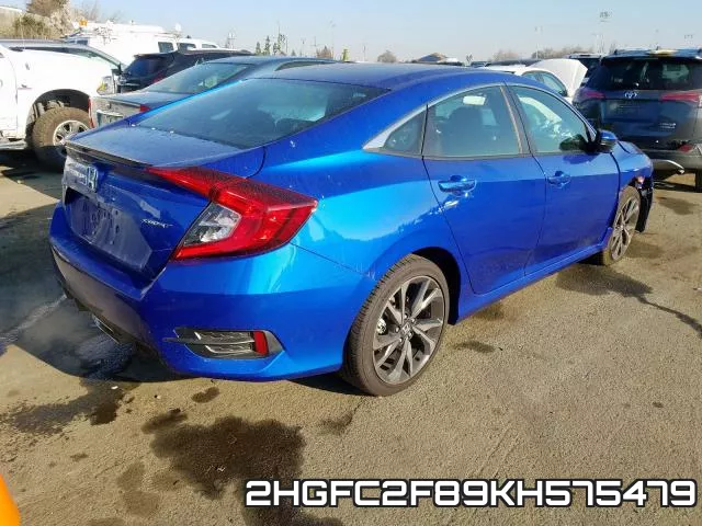 2HGFC2F89KH575479 фото 5