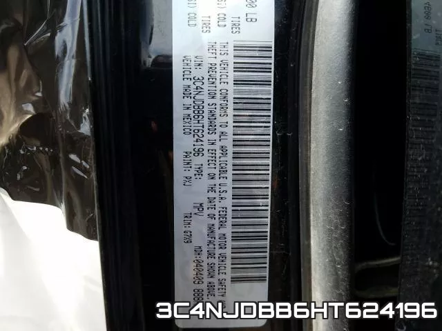 3C4NJDBB6HT624196 фото 2