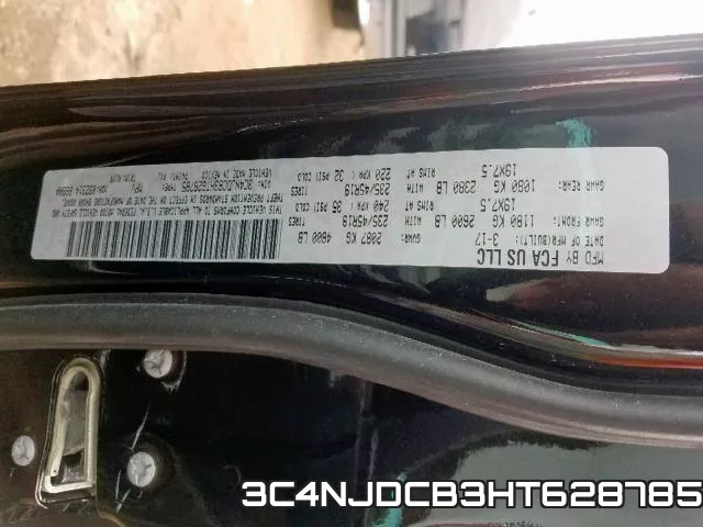 3C4NJDCB3HT628785 фото 2