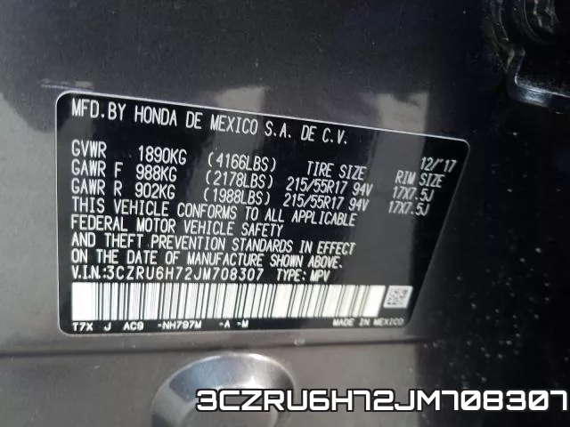 3CZRU6H72JM708307 фото 2