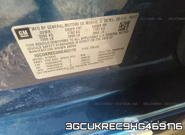 3GCUKREC9HG469176 фото 10