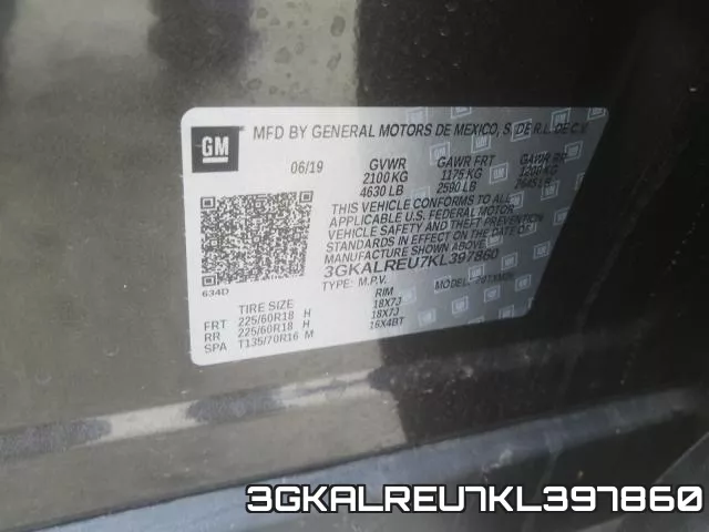 3GKALREU7KL397860 фото 2