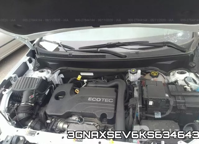 3GNAXSEV6KS634643 фото 2