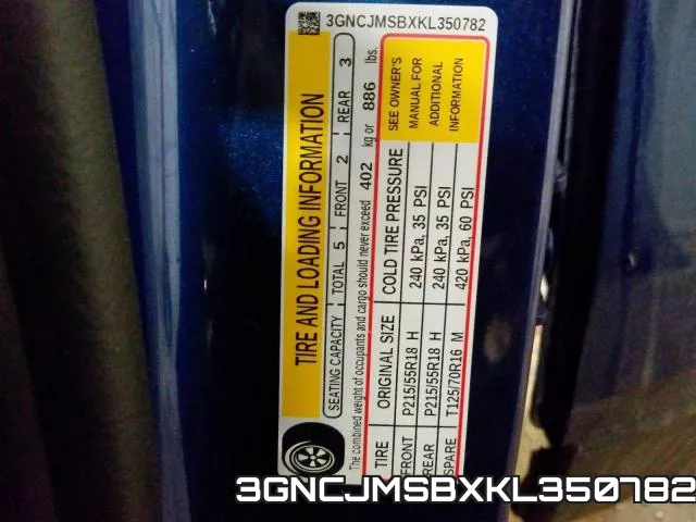 3GNCJMSBXKL350782 фото 2