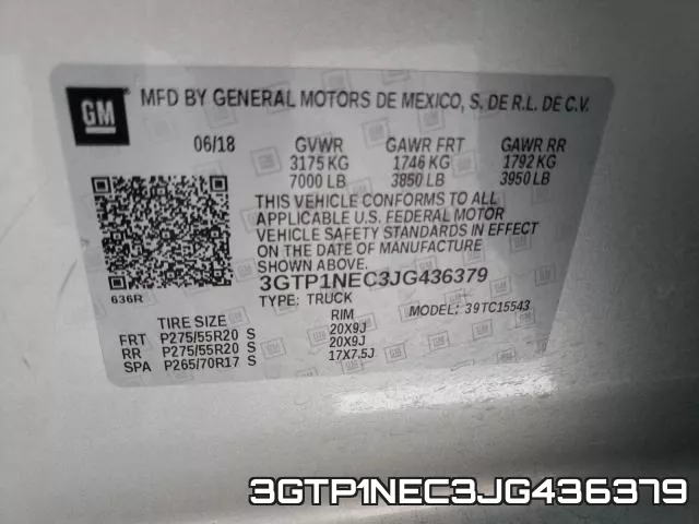 3GTP1NEC3JG436379 фото 2