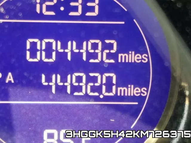 3HGGK5H42KM726375 фото 9