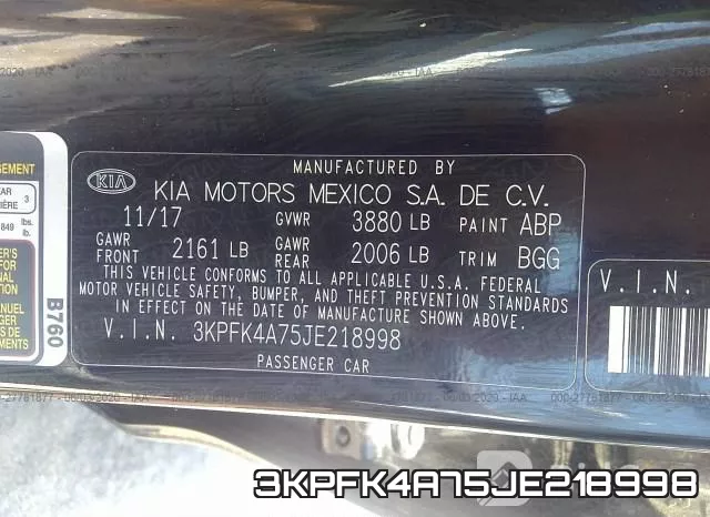 3KPFK4A75JE218998 фото 10