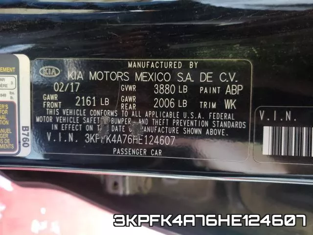 3KPFK4A76HE124607 фото 2
