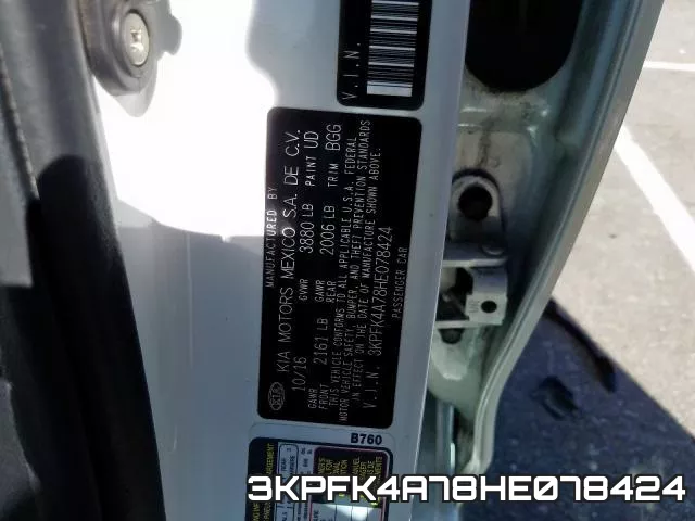 3KPFK4A78HE078424 фото 2